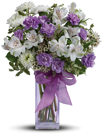 Teleflora\'s Lavender Laughter Bouquet